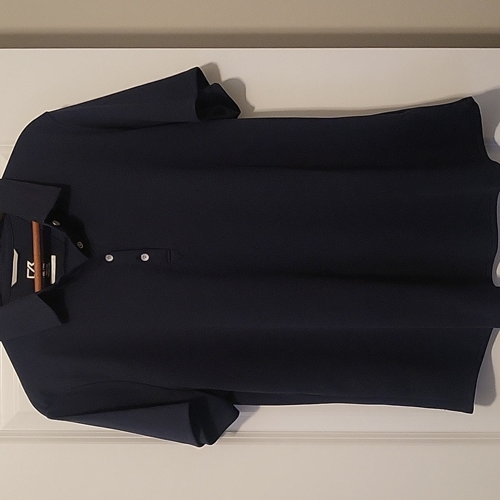 CUTTER & BUCK women's golf polo - navy - size XXL - GUC - J